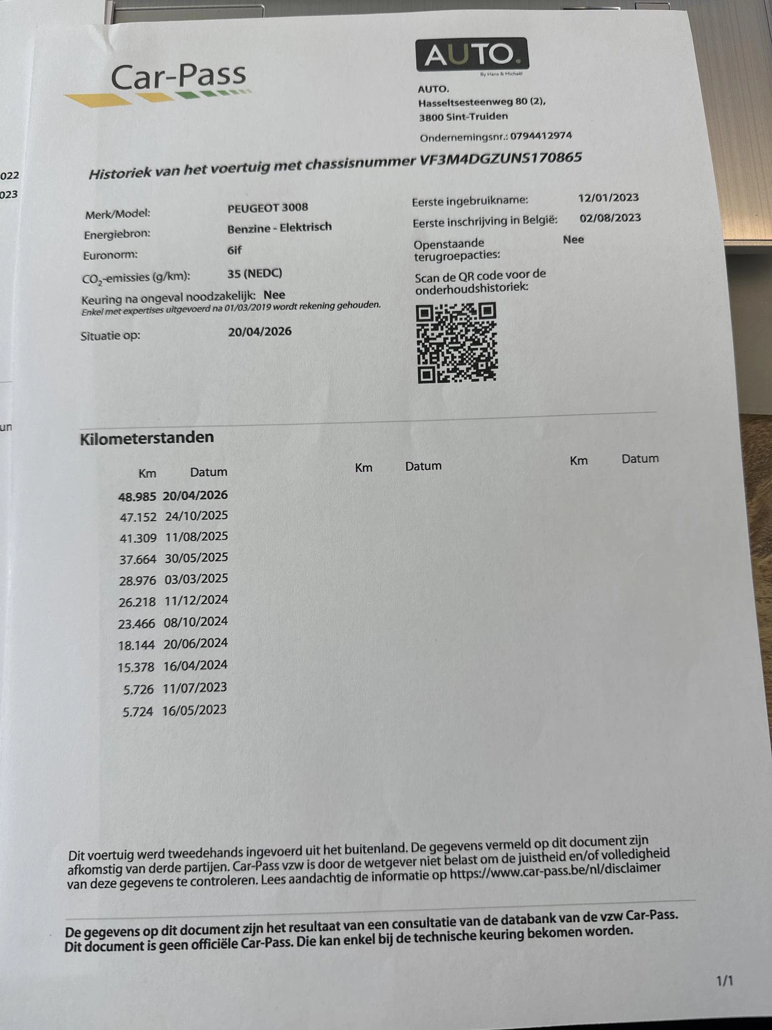 Hoofdafbeelding Peugeot 3008