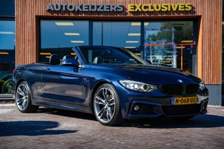 Hoofdafbeelding BMW 4 Serie BMW 4-serie Cabrio 428i Essential M Pakket Sportstoelen Leer Memory Navi Xenon Keyless 19”LM