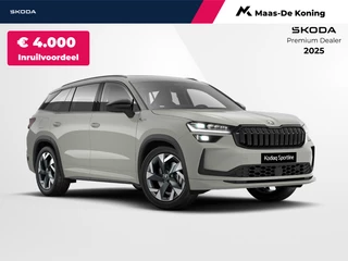 Škoda Kodiaq Sportline Business 1.5 TSI PHEV 150 kW / 204 PK SU V | Panorama dak | Trekhaak wegklapbaar | Comfort pakket | 3000 inruilpremie!!
