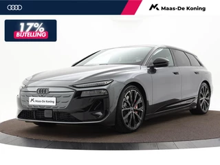 Hoofdafbeelding Audi S6 Avant e-tron Audi A6 e-tron S6 Avant e-tron e-tron 100kWh 370 kW / 503 PK Avan Audi S6 e-tron Avant 503pk · Interieur Carbon · Panorama-glasdak · Sportstoelen plus Leder · B&O Premium 3D