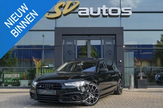 Audi S6 Avant 4.0 TFSI V8 450pk Panoramadak Supersportstoelen B&O 3d Luchtvering Matrix led Black pack