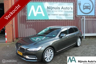 Volvo V90 2.0 T8 AWD Inscription Leer| Achteruitrijcamera | Elektrische klep | Stoelverwarming | Voorruitverwarming