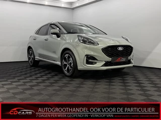 Hoofdafbeelding Ford Puma Ford Puma 1.0 EcoBoost Hybrid ST-Line Clima, Camera, Navi, Winterpakket, Elektrische achterklep, Keyless start, Virtual desk, 2 jaar garantie