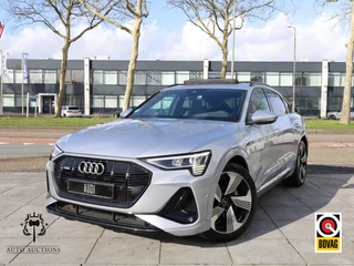 Hoofdafbeelding Audi e-tron Audi e-tron Sportback 55 quattro S-Line SOH 99% 95 kWh Panodak | Vol Leer | B&O | Memory | Keyless | Camera | Matrix |