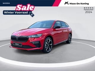 Skoda Scala 1.0 TSI Monte Carlo 85 kW / 110 pk 6 versn. Hand | Velvet red | 18" lichtmetalen velgen ursa monte carlo | Navigatie pakket | Travel assist | Simply clever | Incl. Inruilvoordeel |