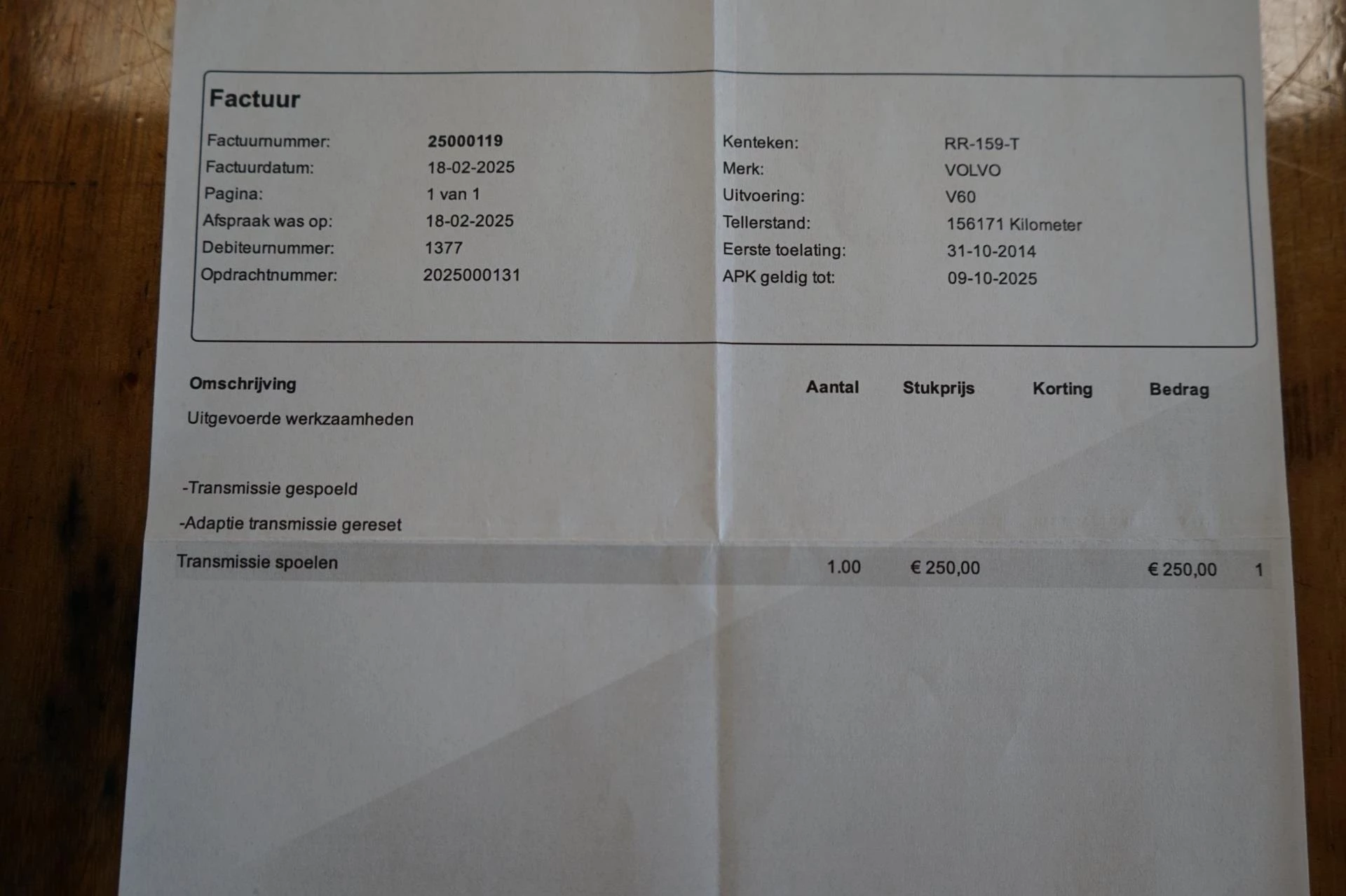 Hoofdafbeelding Volvo V60