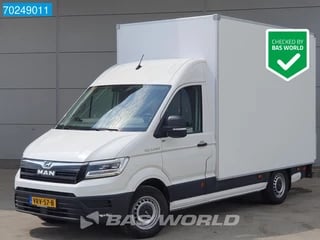 MAN ETGE 3.140 100% Elektrisch Automaat Bakwagen Navi Airco Cruise Meubelbak Koffer Gelsoten laadbak 15m3 Airco Cruise control