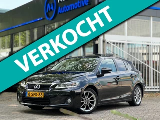 Hoofdafbeelding Lexus CT Lexus CT 200h Keyless Cruise Navi Pano Hybrid Camera Stoel VW Cognac Leder AUT Airco Led dagrijverlichting