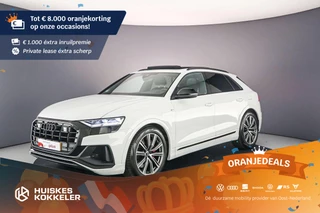Hoofdafbeelding Audi Q8 Audi Q8 55 TFSI e quattro Pro Line S | Pano | Tour Pack | Adapt. Cruise | Optiek Zwart | S Line | 21 inch | Stoel/Stuurverwarming |