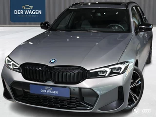 BMW 330E M SPORT / M STOELEN / PANODAK / HARMANKARDON / TREKHAAK / 19"