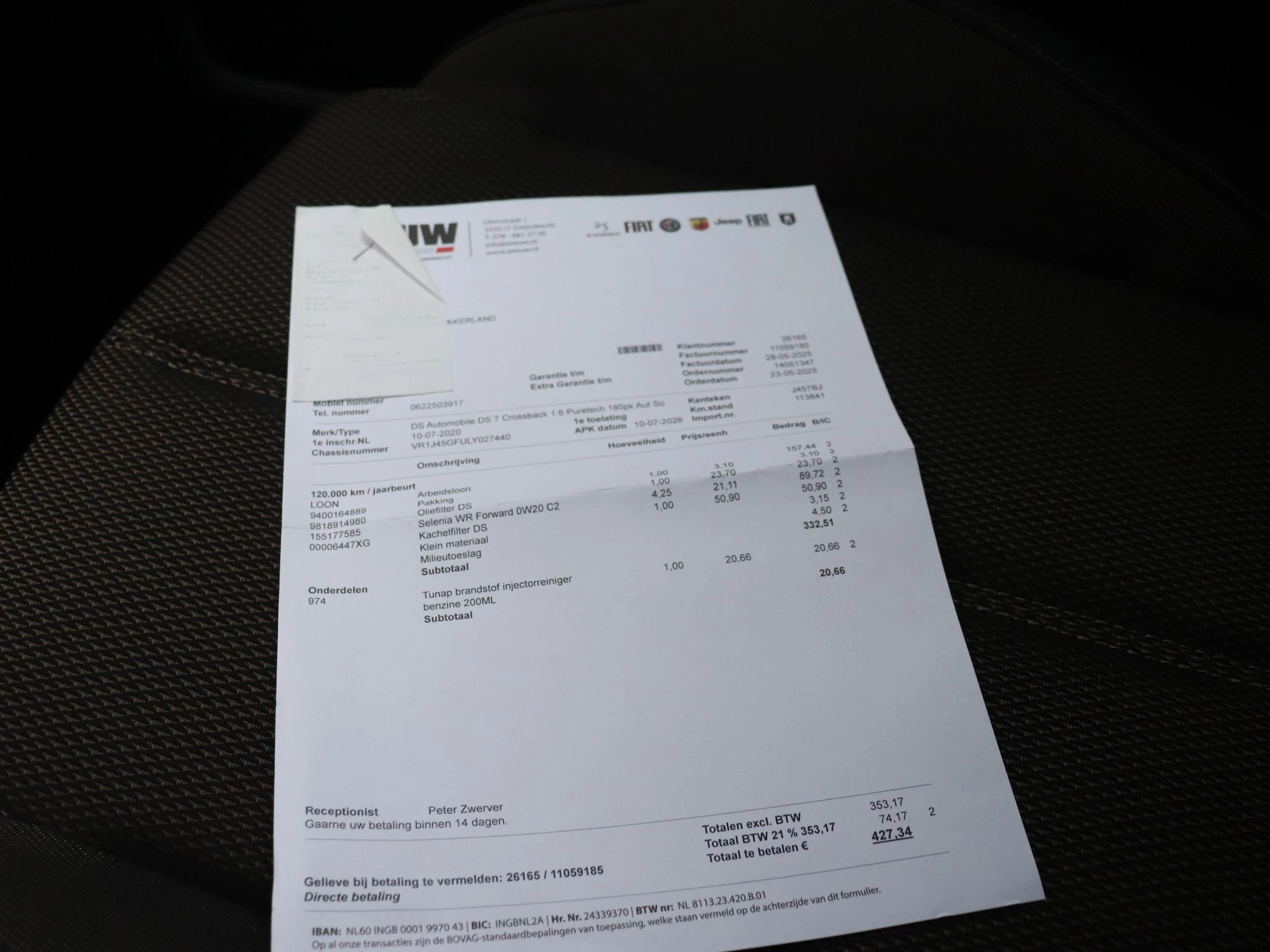 Hoofdafbeelding DS DS 7