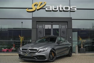 Mercedes-Benz C-klasse Coupé C63s AMG 510pk Edition 1 Panoramadak Keramisch Magno matte Schaalstoelen Rij assistentiepakket Burmester VOL!!!