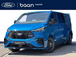 Hoofdafbeelding Ford E-Transit Ford E-Transit Cust. 320 L2H1 MS-RT 65 kWh DC | 2x zijschuifdeur | Inklapbare trekhaak | Stoelverw. | Camera |