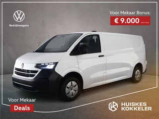 Hoofdafbeelding Volkswagen e-Transporter Volkswagen e-Transporter L2 Life 218pk | Trekhaak wegklapbaar | Deuren achter | Voor Mekaar Deal> Netto-ACTIE-Prijs; bij koop of leasen via HK / excl. kosten rijklaarmaken <
