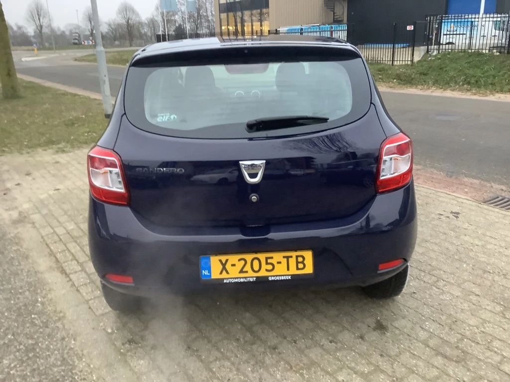 Hoofdafbeelding Dacia Sandero