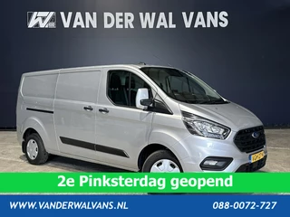 Ford Transit Custom 2.0 TDCI 130 pk L2H1 Euro6 Airco | Navigatie | LED | Cruisecontrol | Trekhaak Android Auto, Verwarmde voorruit, Parkeersensoren, Bijrijdersbank