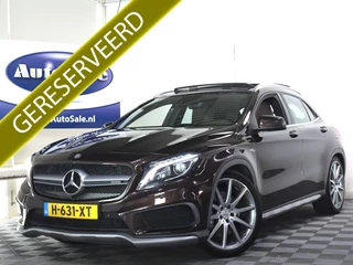 Mercedes-Benz GLA AMG 45 4Matic 361pk H/K PANO MEMORY LEDER CAMERA '15