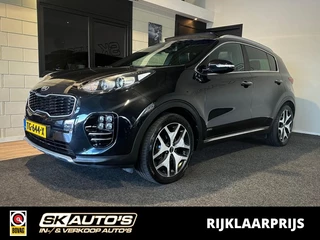 Kia Sportage 1.6 T-GDI 4WD GT-L. NAP l TREKH l STOEL/STUURVERW l PANORAMA l CARPLAY l