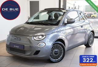 Fiat 500 C Cabrio Icon 42 kWh 1ste Eig. Full LED Adap. cruise Stoelverwarm. CarPlay Dealer Onderhouden