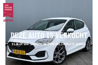 Ford Fiesta BWJ 11-2022 | 1.0T 126PK Hybrid ST-Line | CLIMA | NAVI | SPOILERKIT | CRUISE | SPORTSTOELEN | CARPLAY |