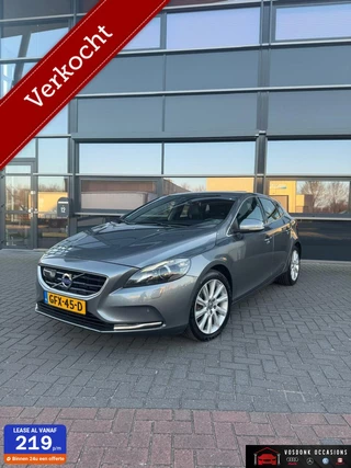 Hoofdafbeelding Volvo V40 Volvo V40 2.0 D4 Inscription/automaat/volleder/dodehoek/memory/ topstaat!