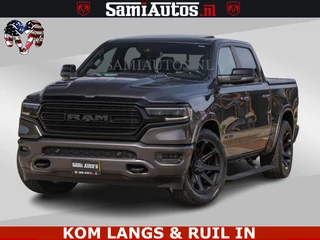 Dodge Ram Pick-Up LIMITED | 5.7 V8 HEMI 402PK | TUFF WIELEN | MEEST VOLLE LIMITED | PRACHTIGE KLEUR GRANITE CRYSTAL PEARL | CREW CAB | DUBBELE CABINE DC 5 PERSOONS | CREW CAB 5 PERSOONS | DUBBELE CABINE DC | MEEST ROYALE EN COMFORTABELE BEDRIJFSAUTO | HEAD-UP | LUCHTVERING | RONDOM CAMERA | MWK KLEP | PANORAMA DAK |