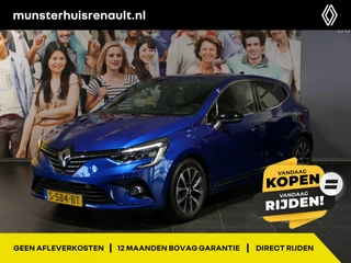 Renault Clio 1.0 TCe 90 Techno - Dealer onderhouden - Dodehoek - Adaptive cruise - Groot scherm - Sensor v+a