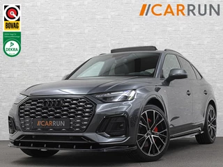 Audi Q5 Sportback 50 e S-Line | Luchtvering | Panorama | Carbon | Head-Up | Trekhaak | Keyless-Entry | Leder | Matrix-LED | Black-Optic | Standkachel | Virtual-Cockpit | Carplay | Getint Glas | Stoelverwarming | Zwarte Hemel | Draadloos Laden |