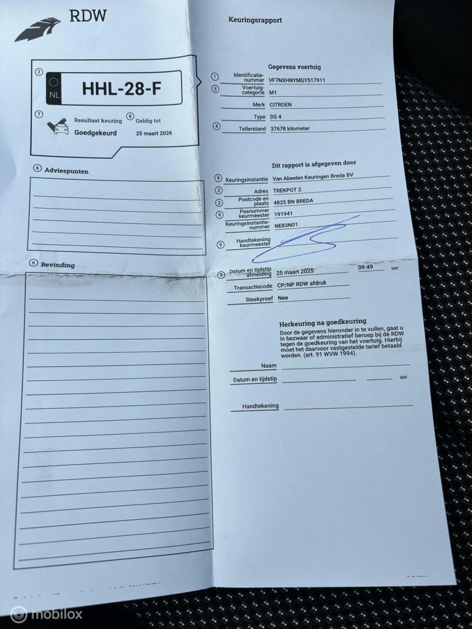 Hoofdafbeelding Citroën DS4