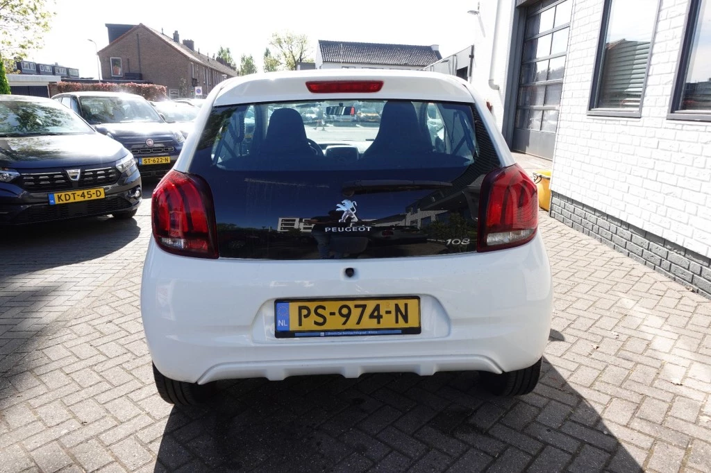 Hoofdafbeelding Peugeot 108