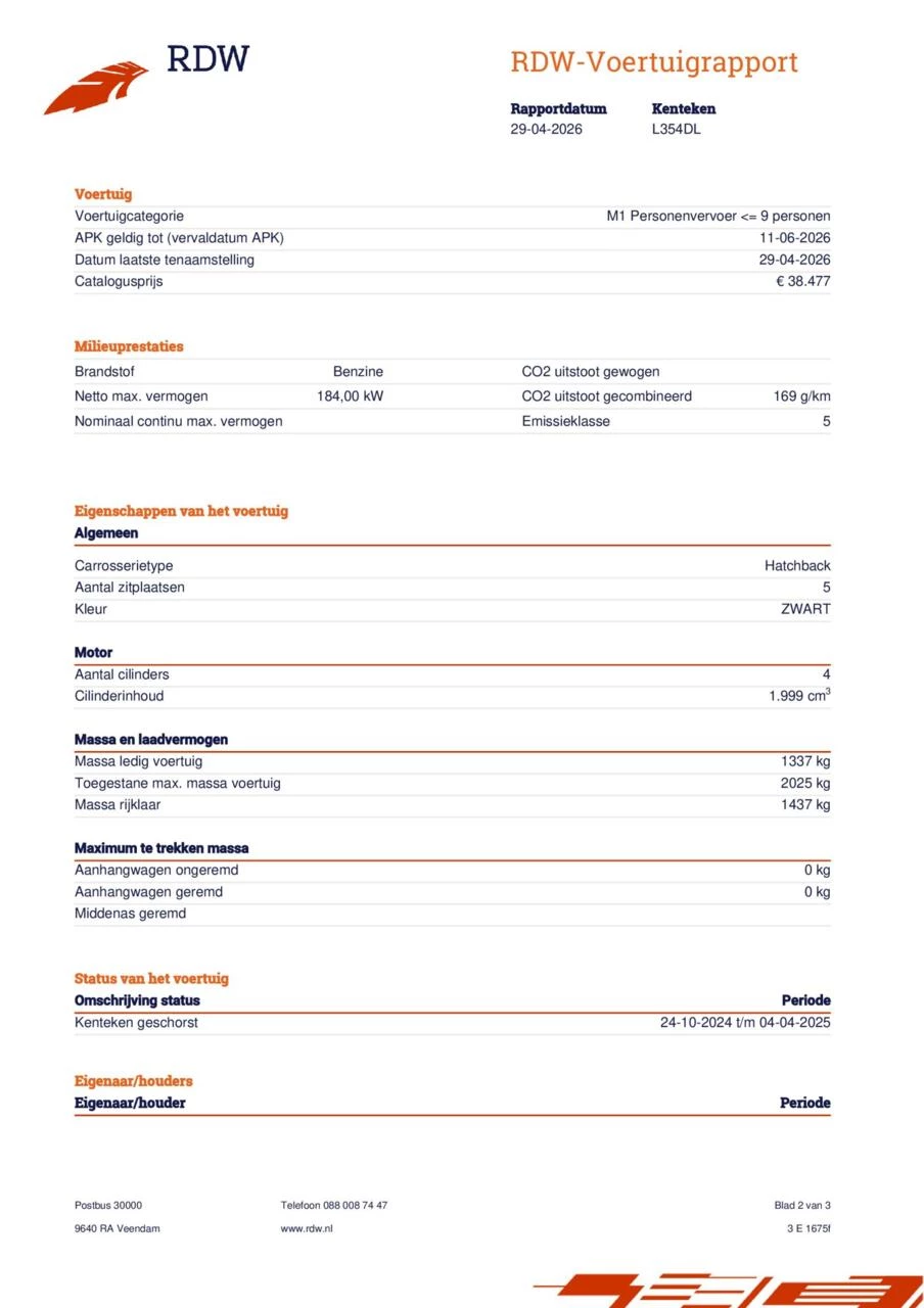Hoofdafbeelding Ford Focus