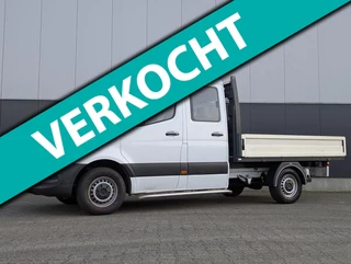 Mercedes-Benz Sprinter DUBBELE CABINE OPEN LAADBAK CLIMA CRUISE TREKHAAK 6 ZITPLAATSEN EURO 6