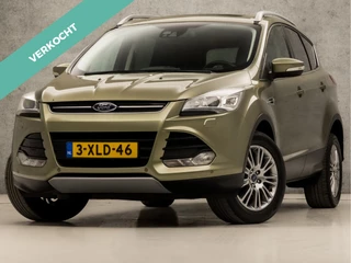 Ford Kuga 1.6 Titanium 150Pk (PANORAMADAK, NAVIGATIE, NAP, CAMERA, CLIMATE, LEDER, TREKHAAK, SPORTSTOELEN, CRUISE, NIEUWE APK, KEYLESS, XENON, NIEUWSTAAT)