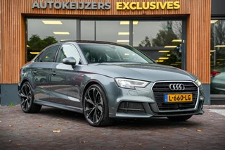 Hoofdafbeelding Audi A3 Audi A3 Limousine 1.5 TFSI CoD Sport S Line Edition Facelift Panodak Adapt cruise Stoelverw.