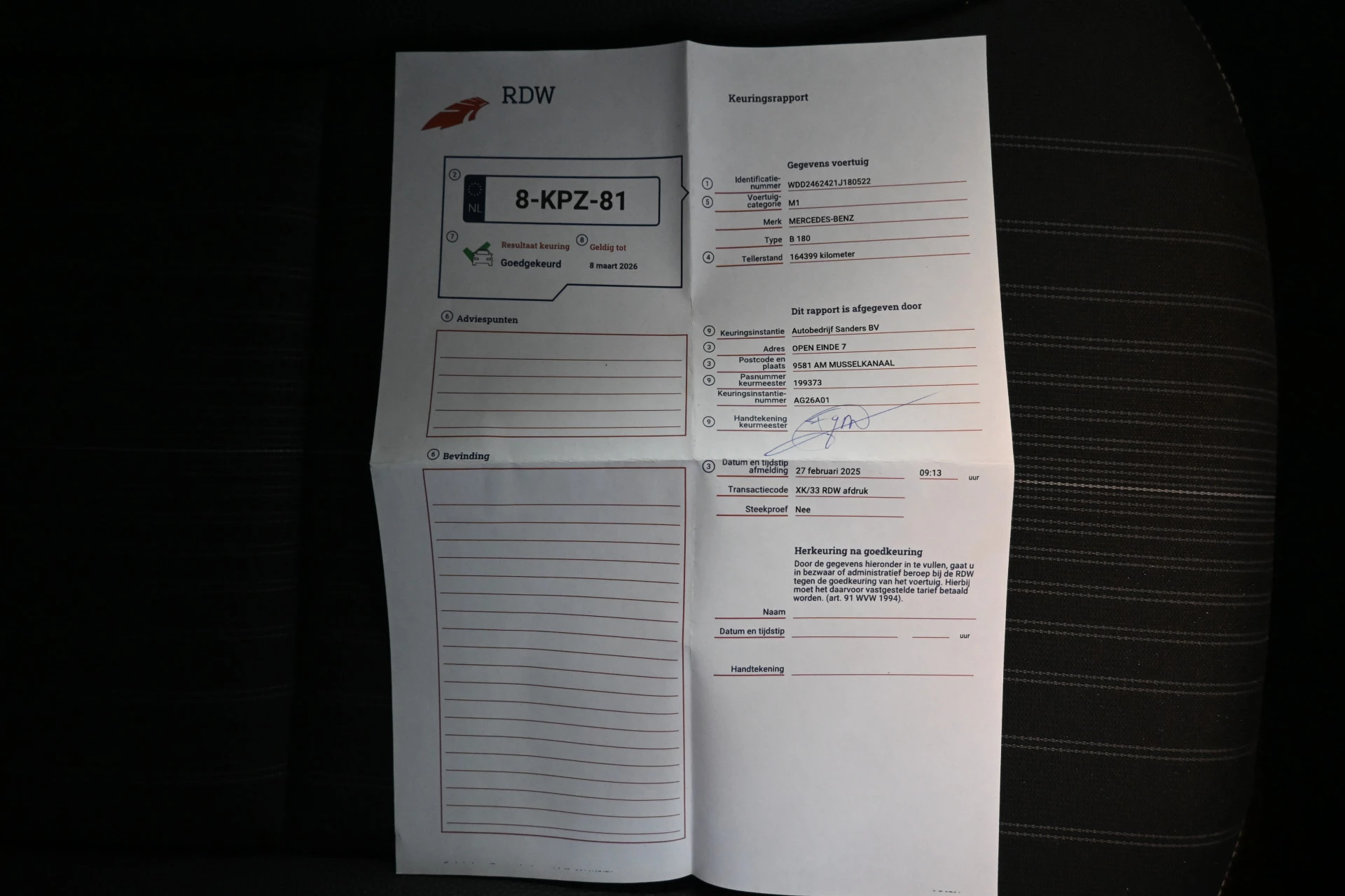 Hoofdafbeelding Mercedes-Benz B-Klasse