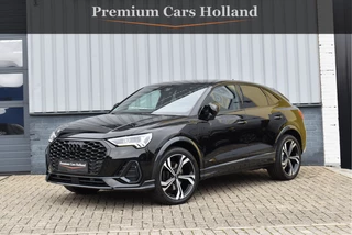 Hoofdafbeelding Audi Q3 Audi Q3 Sportback 45 TFSI e S-Line 245 Pk Black Ed Navi Camera ACC Leder Matrix 20 Inch