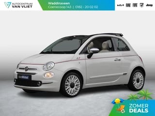 Fiat 500C TwinAir Turbo Dolcevita | Clima | Navi | Leder | 16" | Xenon | Armsteun