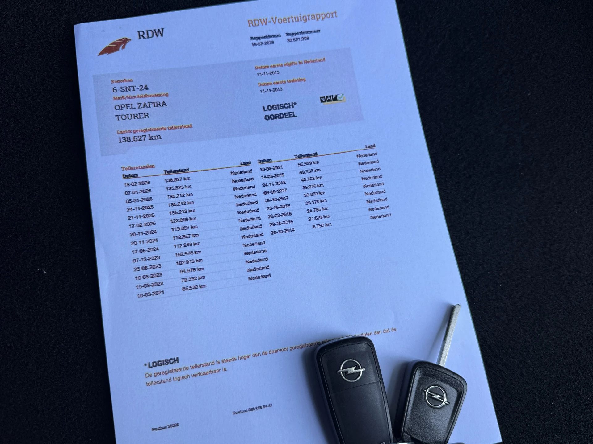 Hoofdafbeelding Opel Zafira