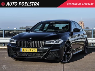 BMW 5-serie 520i High Executive Edition M Sport Schuifdak M Multifunctionele Stoelen CoPilot Pack HUD Rondomzicht Camera Keyless Trekhaak 20"