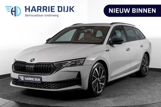 Škoda Octavia Combi 1.5 TSI MHEV 150 PK Sportline Tour | Elek. Trekhaak | Matrix Led | Adapt. Cruise | Winterpakket | 13 inch Navi | Camera | NAV + App. Connect | ECC | Elek. Klep | LM 18" | 2748