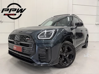 MINI Countryman 1.5 C JCW XL LEGEND-GREY/PANO/JCW-LEER+MASSAGE/H&K/HEAD-UP/ADAPTIVE-ONDERSTEL/360CAMERA/ACC/KEYLESS/CARPLAY/MEMORY/19"JCW BLACK/EL.TREKHAAK/BLACK-PACK/FABRIEKS-GARANTIE T/M 01-2028/BTW-AUTO