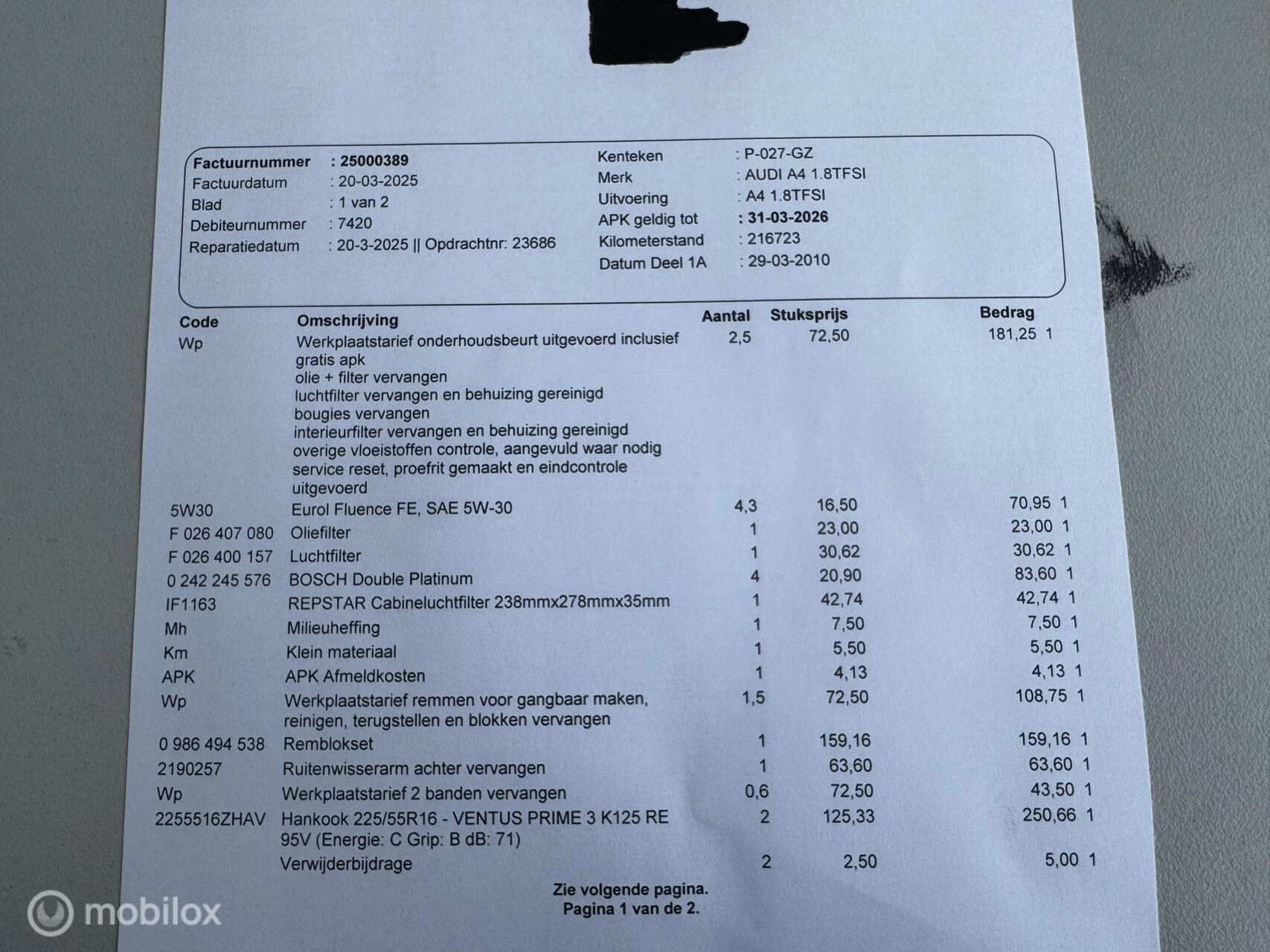 Hoofdafbeelding Audi A4