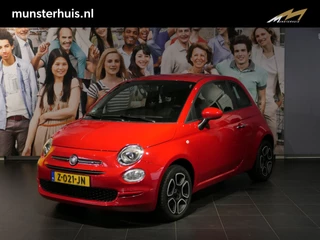 Fiat 500 1.0 Hybrid Club - Occasion Lease vanaf €349 p/m - Cruise - bluetooth - Apple carplay / Android auto