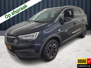 Opel Crossland X 1.2 Turbo 120 Jaar Edition (111 PK) 1e-Eig. & Dealer-Onderh. BOVAG-Garantie. NL-Auto. Navigatie/Apple-Carplay/Android-Auto. Cruisecontrol, Parkeersensoren-V+A, Achteruitrijcamera, DAB, Airco, Lm-Velgen-16Inch, Privacy-Glas