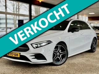 Mercedes-Benz A-klasse 200 AMG|Massage|Memory|Camera|Dealeronderhouden|Night pakket|Stoel VW|Cruise|Dubbele sfeerverlichting|Uniek