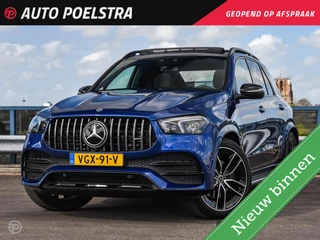 Mercedes-Benz GLE-klasse 400 d 4MATIC Premium Plus AMG Night | Panoramadak | Luchtvering | Burmester | Distronic | Multibeam LED | 360 Camera | 22" | Grijs Kenteken