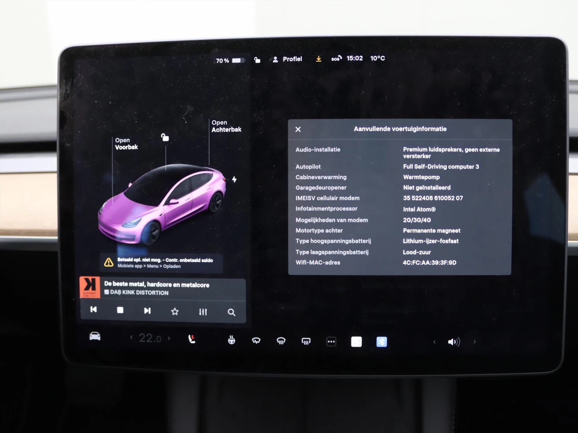 Hoofdafbeelding Tesla Model 3