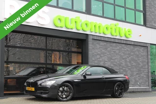 BMW 6 Serie Cabrio 650i High Executive | HUD | KEYLESS | CUSTOM STUUR | 4WIELSTUURING | MEMORY | DODE HOEK | 360 CAM |