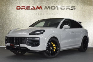 Porsche Cayenne Coupé 3.0 E-Hybrid TURBO GT 470pk | PASSENGER DISPLAY | KRIJTGRIJS