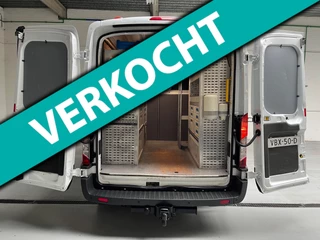 Ford Transit Servicewagen 2.0 TDCI 130pk euro6 L2H2 Trend Sortimo Inrichting Victron v230 Standkachel Trekhaak RIJKLAARPRIJS!